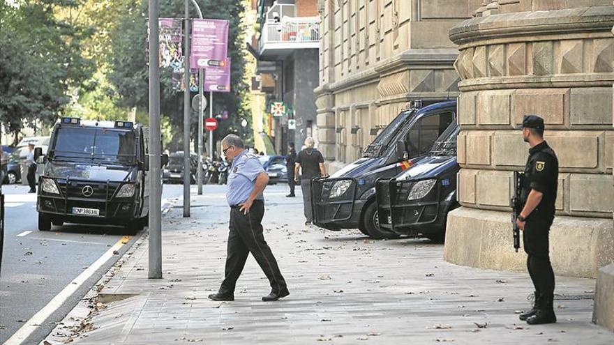 El TSJC relega a los Mossos para blindar la seguridad de su sede