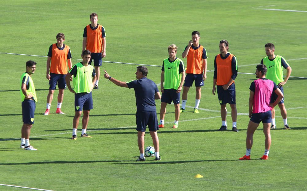 La plantilla blanquiazul vuelve al trabajo para preparar su próximo encuentro, ante el CD Leganés