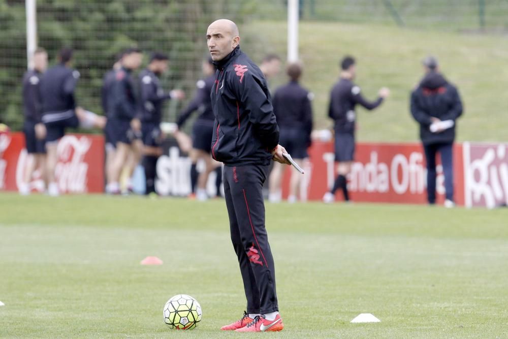 Entrenamiento del Sporting