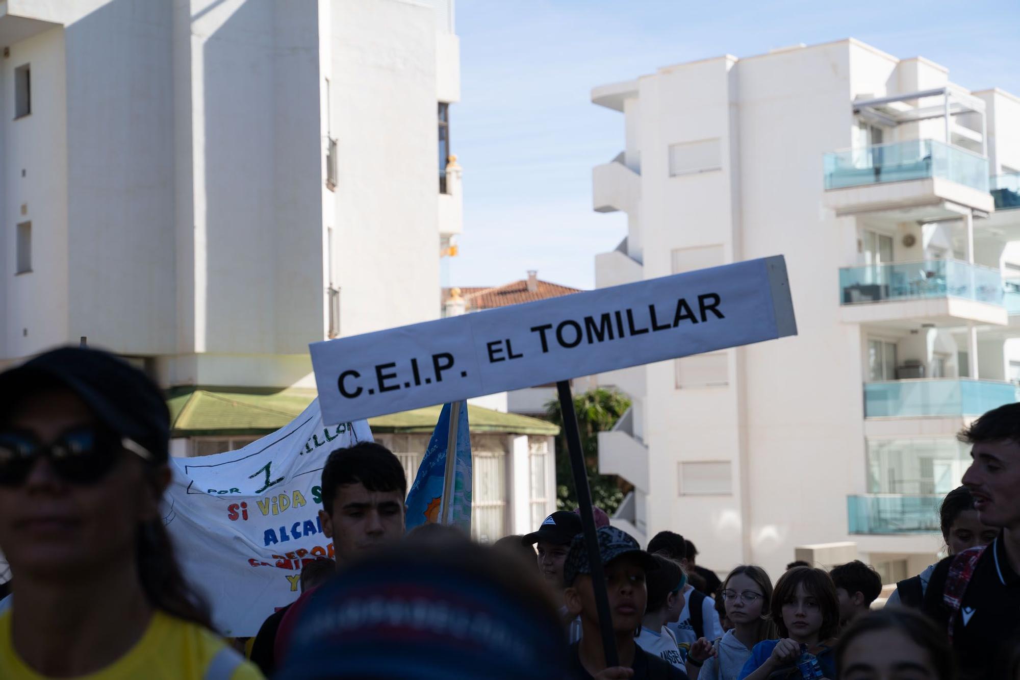 La carrera de Benalmádena 'Caminando por un reto', en imágenes