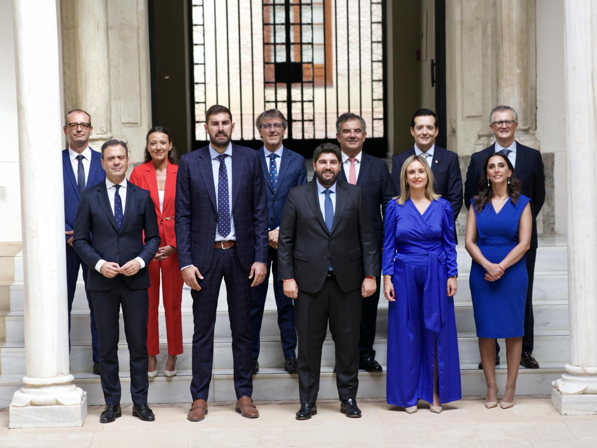 FOTOS: La toma de posesión del equipo de Gobierno de López Miras en imágenes