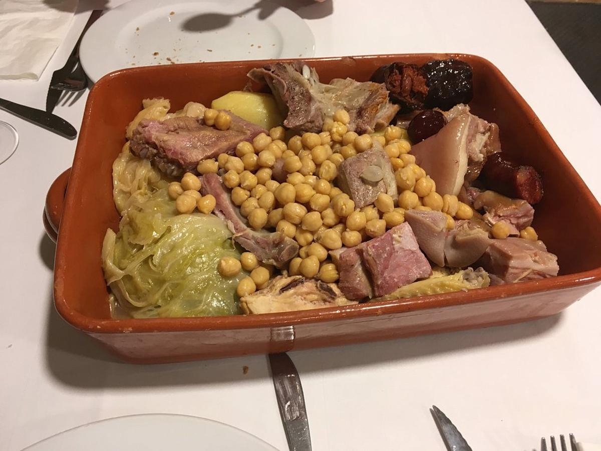 Cocido del restaurante Central Pork.