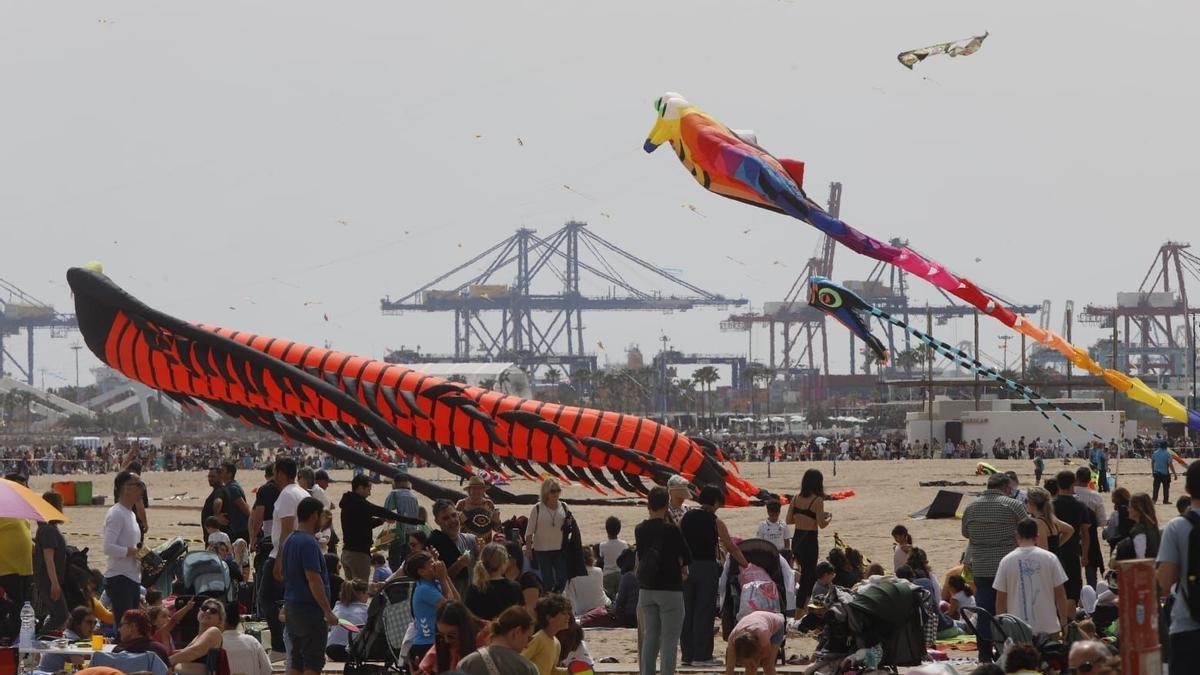 Festival de Cometas en València del pasado 2024