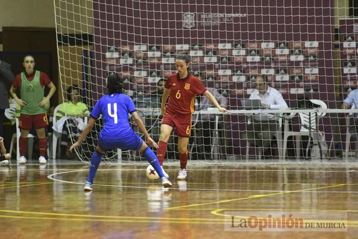 Fútbol sala femenino en Archena: España - Italia