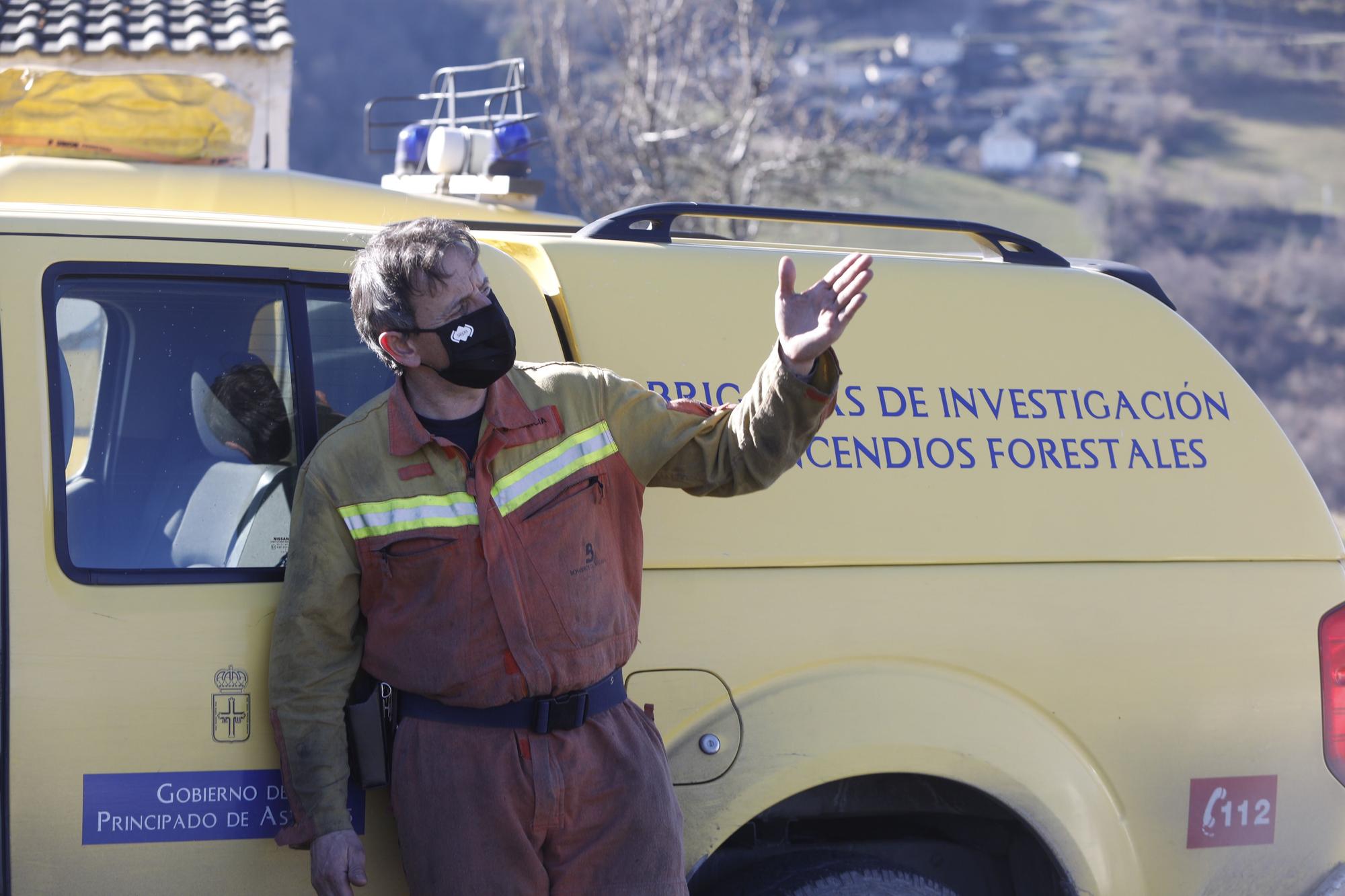 EN IMÁGENES: Así ha sido la extinción del incendio de Muniellos