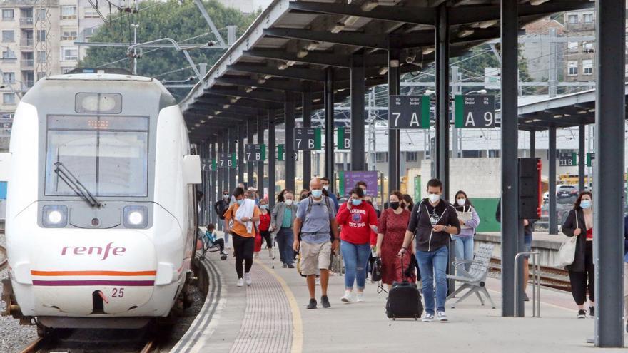 El eje entre Vigo y Pontevedra cumpliría los requisitos para crear un tren de proximidad