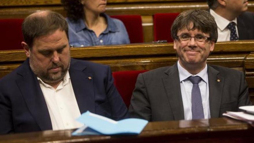 Puigdemont ratifica que Junqueras organizará el 1-O