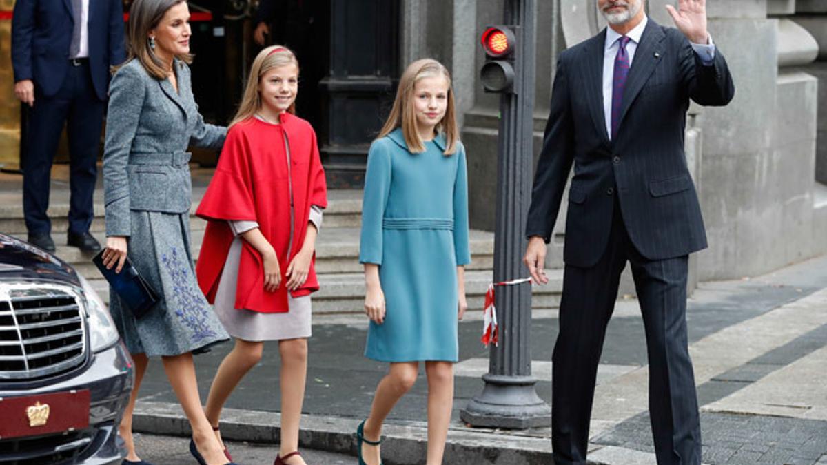 Leonor celebra sus 13 años con su primer discurso en público