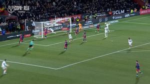 Albacete - FC Barcelona | La salvada de Gerard Martín