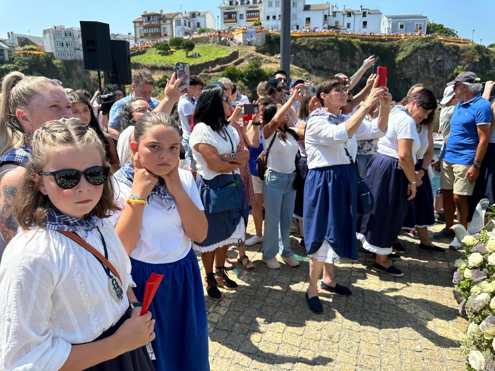 EN IMÁGENES: La procesión de la virgen del Carmen en Tapia de Casariego