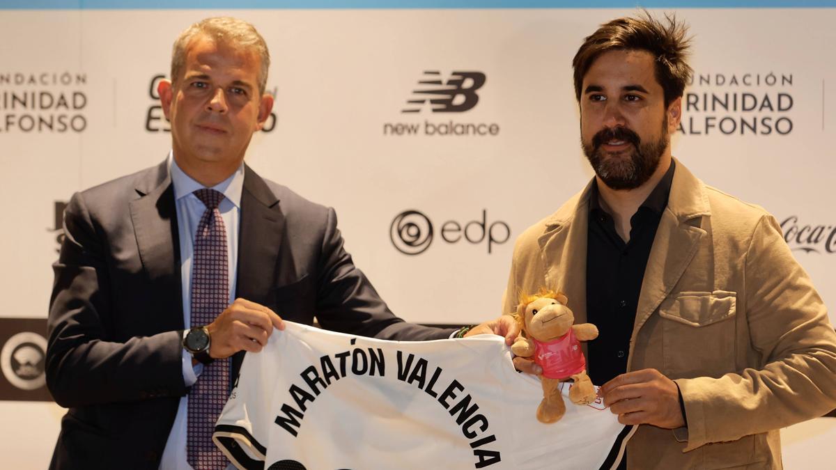 Presentación hermanamiento clubes de élite con Maratón Valencia Trinidad Alfonso