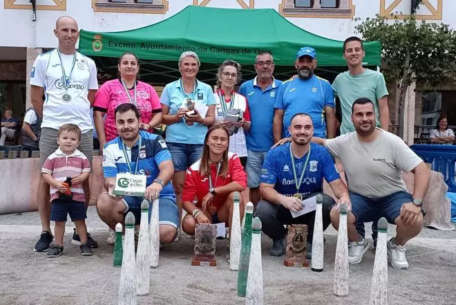 El sierense Elías Mier, campeón de la Semana de Bolos de Cangas de Onís