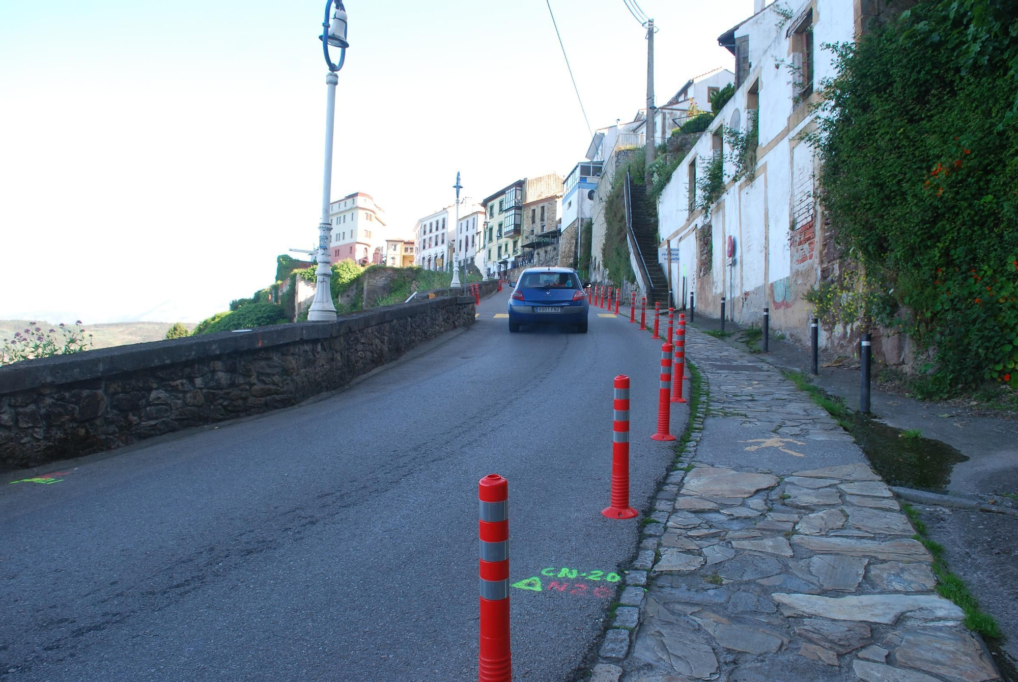 Obras en el puerto de Lastres