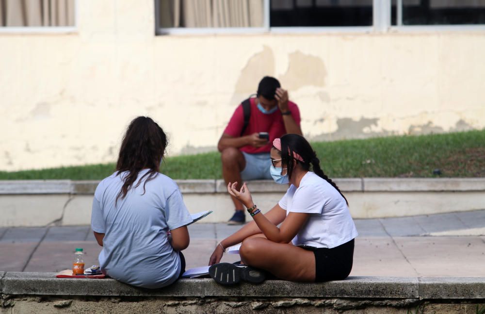 Las imágenes de la Selectividad de septiembre