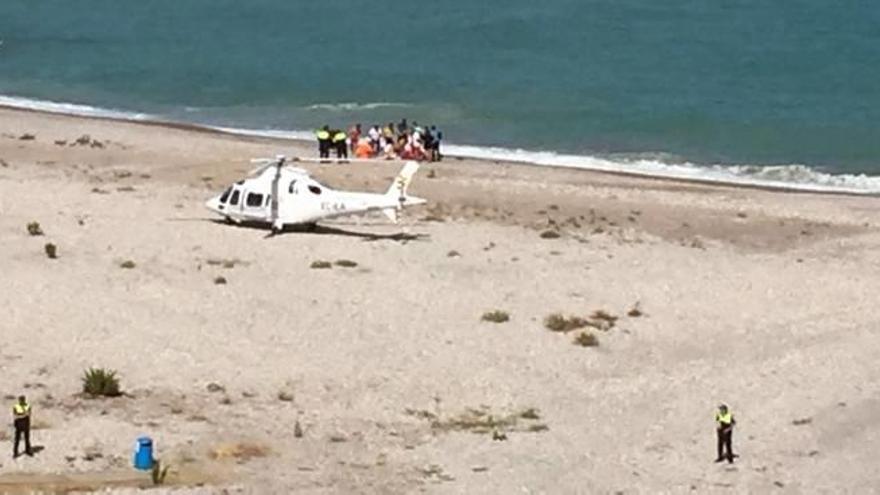 Fallece un hombre en la playa del Grau de Borriana