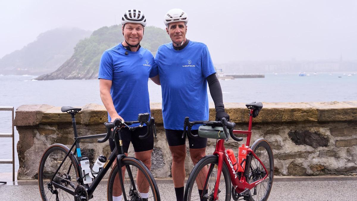Hoy e Indurain, en San Sebastián