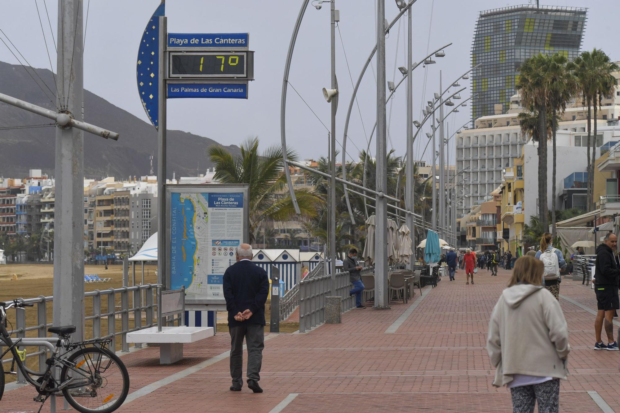 Lluvia en Las Palmas de Gran Canaria (07/01/2022)