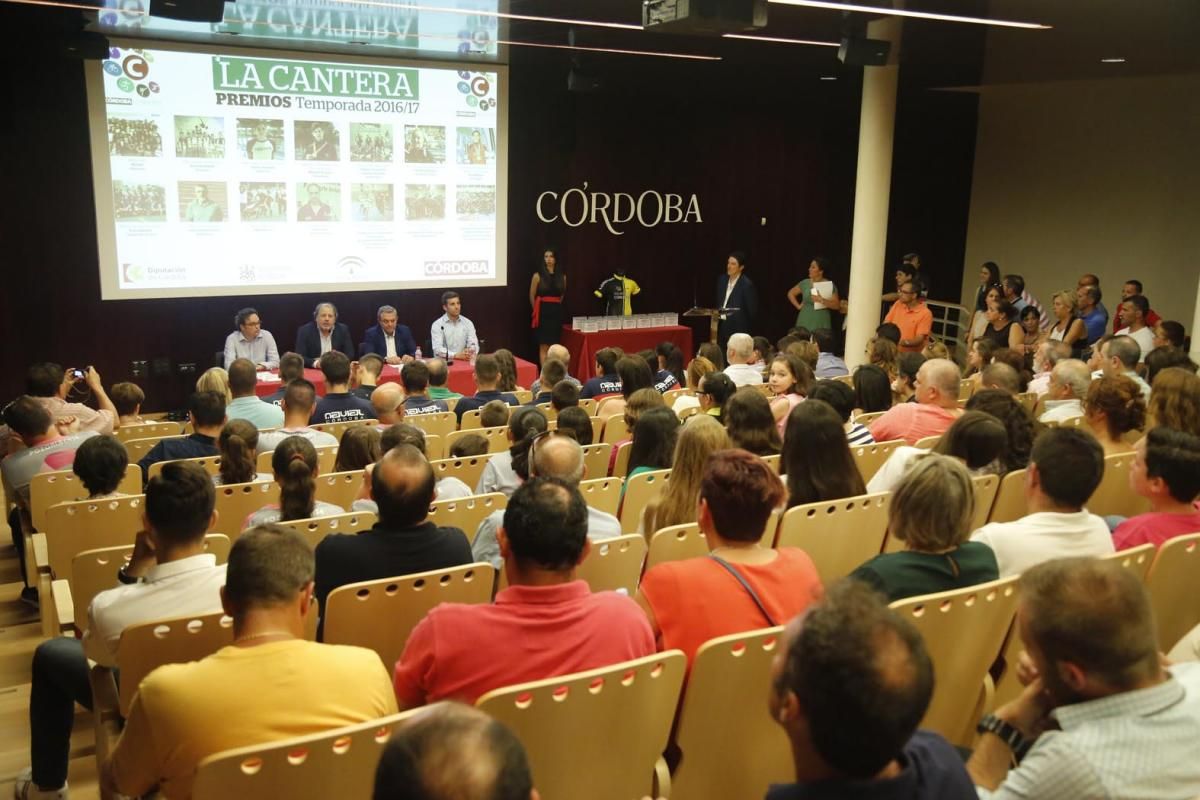 Los premios de la Cantera de Diario Córdoba.