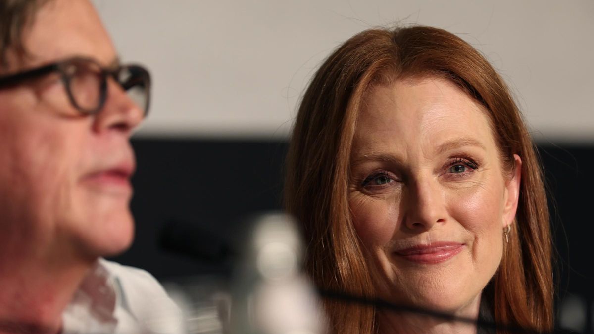 Julianne Moore y el director Tood Haynes