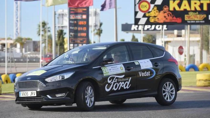 Miguel Fuster, tercero en el Eco Rallye de Castellón