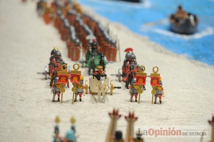 Las Claras de Murcia acoge el Belén de Playmobil