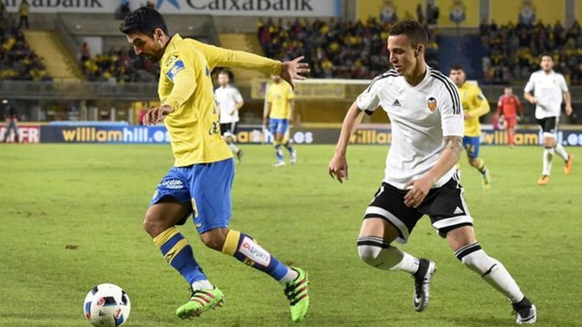 Culio y Rodrigo, dos de los protagonistas del único gol