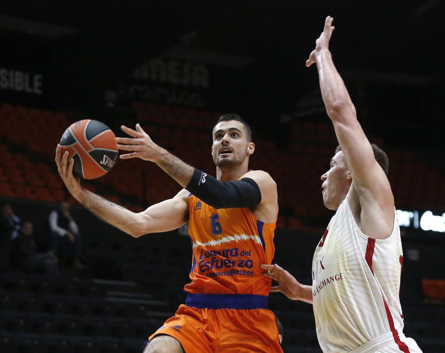 Las imágenes del Valencia Basket - Armani Milano