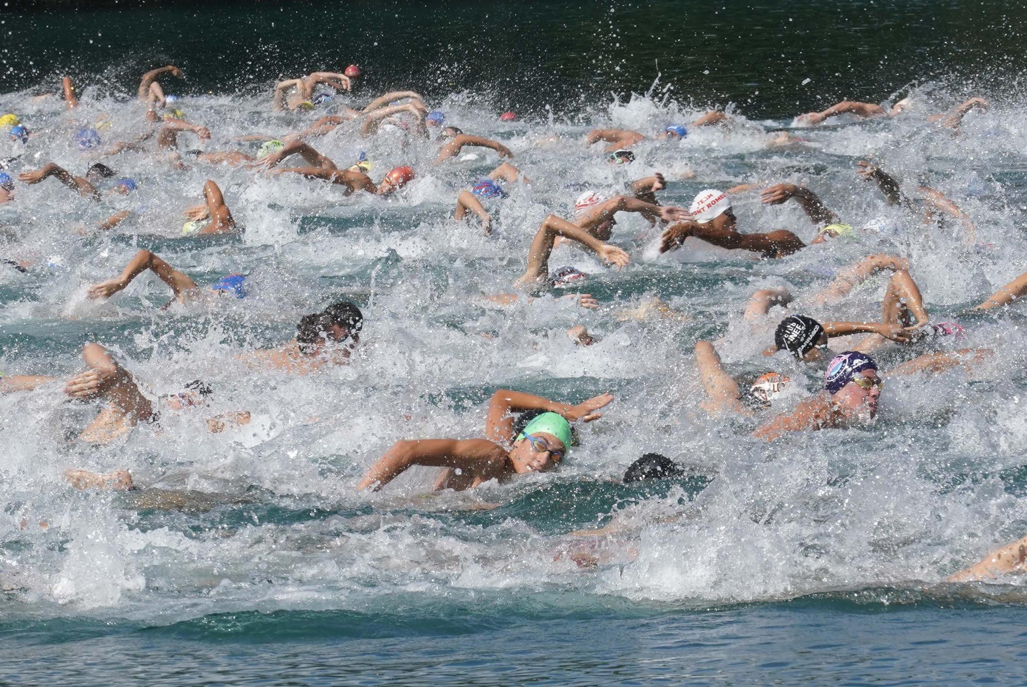 Gil i Galo es coronen a la Travessia de l'Estany de Banyoles