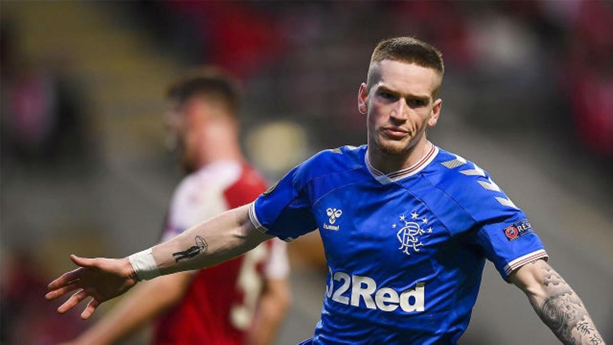 Ryan Kent dio la victoria al Rangers ante el Braga