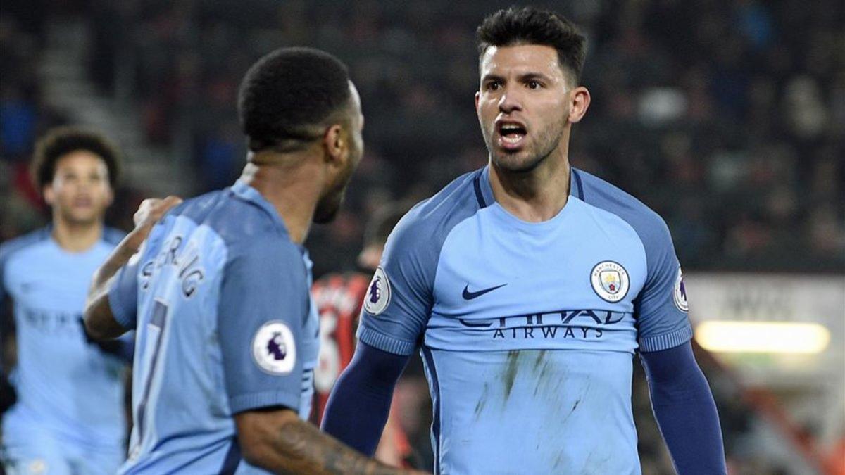 Agüero y Sterling atraviesan un excelente momento realizador