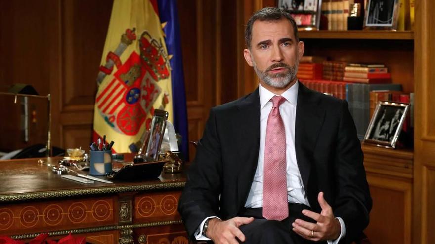 El mensaje de Nochebuena de Felipe VI, el menos visto de los últimos dieciocho años