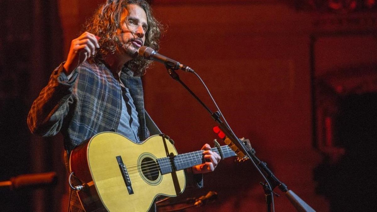 Chris Cornell, en su última visita a Barcelona, en abril del 2016 en el Liceu.