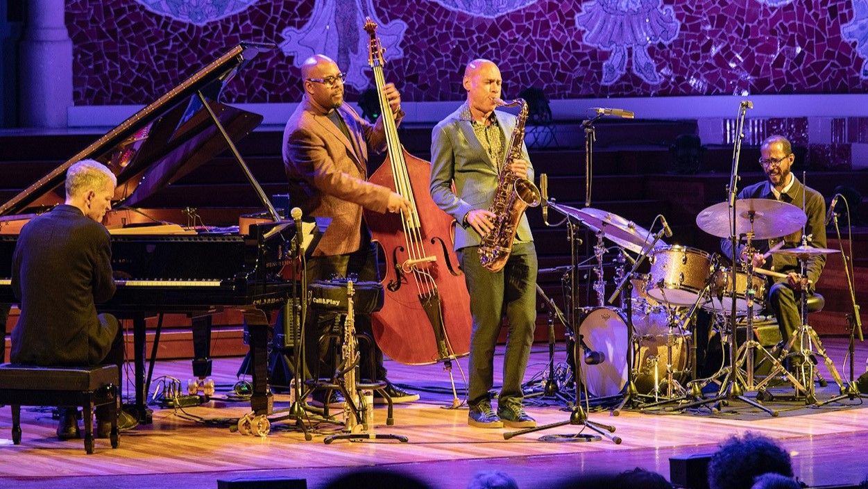 Mehldau, McBride, Redman y Blade, en el Palau de la Música