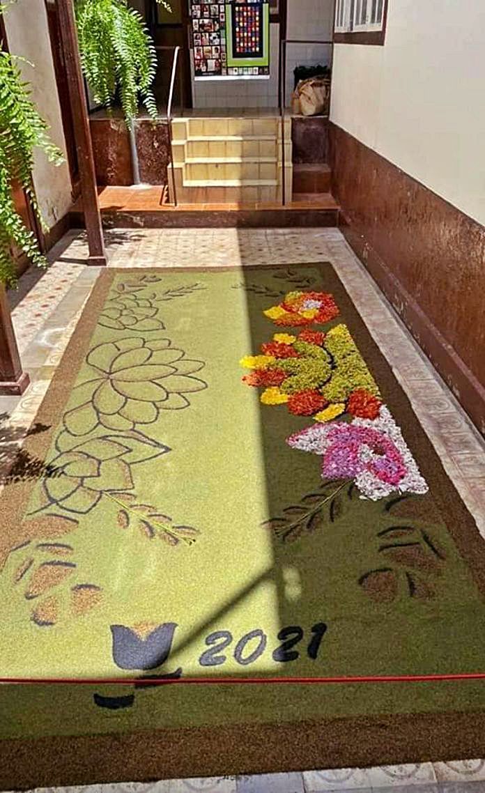 Las alfombras de flores vuelven a la Villa