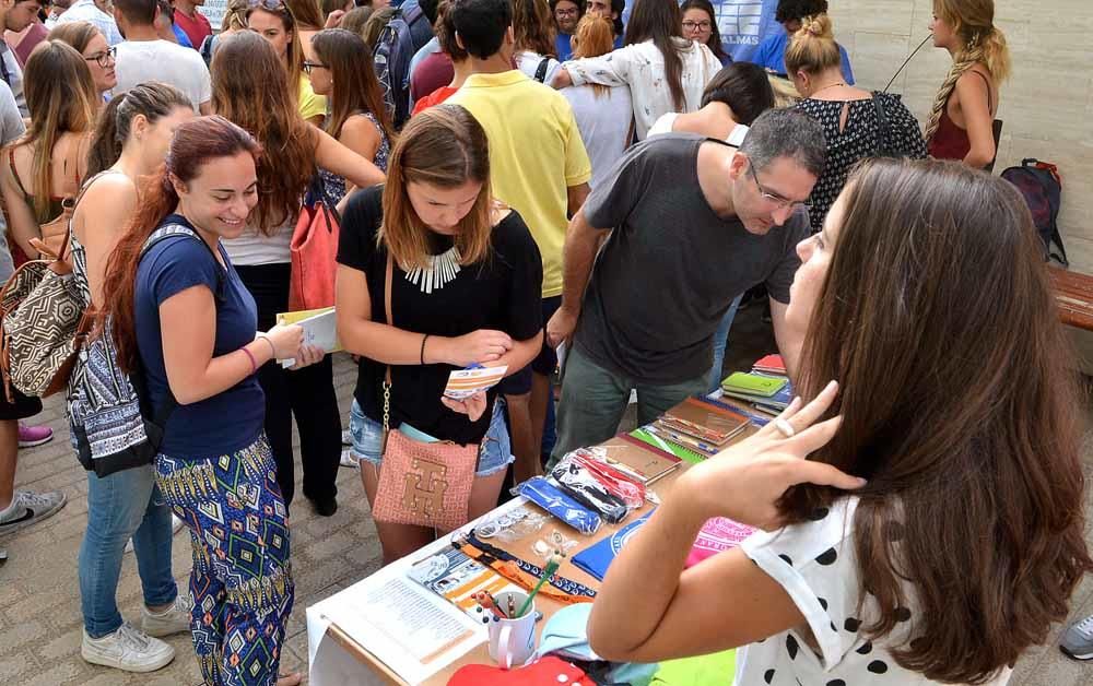 Acto de bienvenida a los estudiantes de intercambi