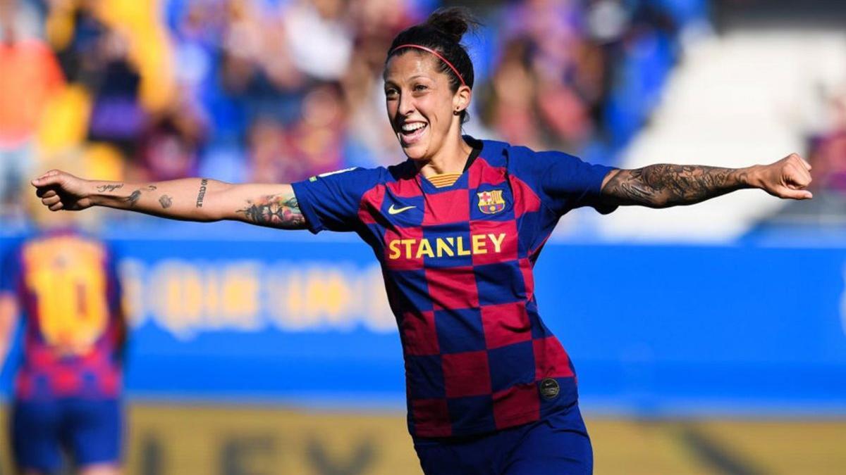 Jennifer Hermoso marcó un hat-trick ante el Madrid CFF