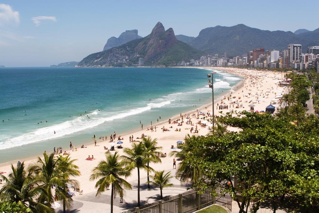 Vista de la playa de Ipanema
