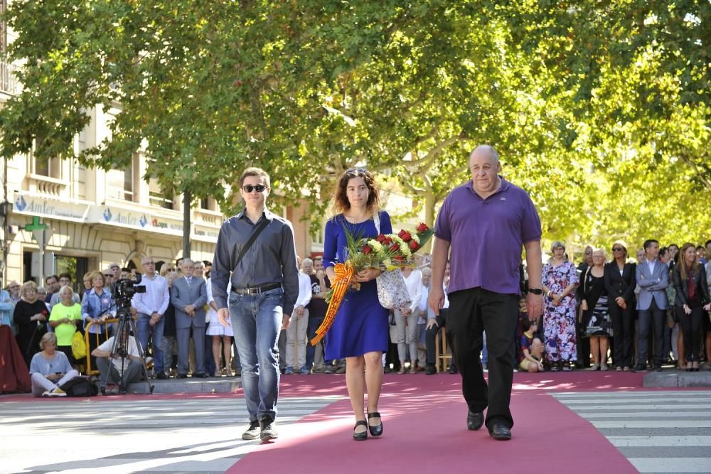 Ofrena de la Diada 2017 a Manresa