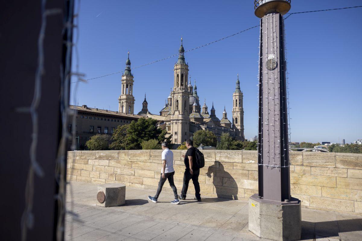 Zaragoza y Aragón se preparan para un cambio brusco del tiempo: máximas de 20 ºC el lunes.