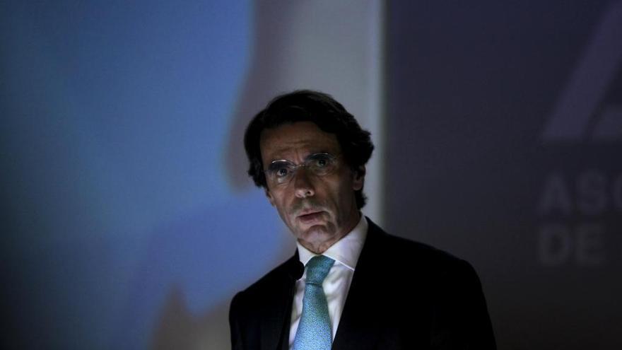 Aznar, en una imagen de archivo