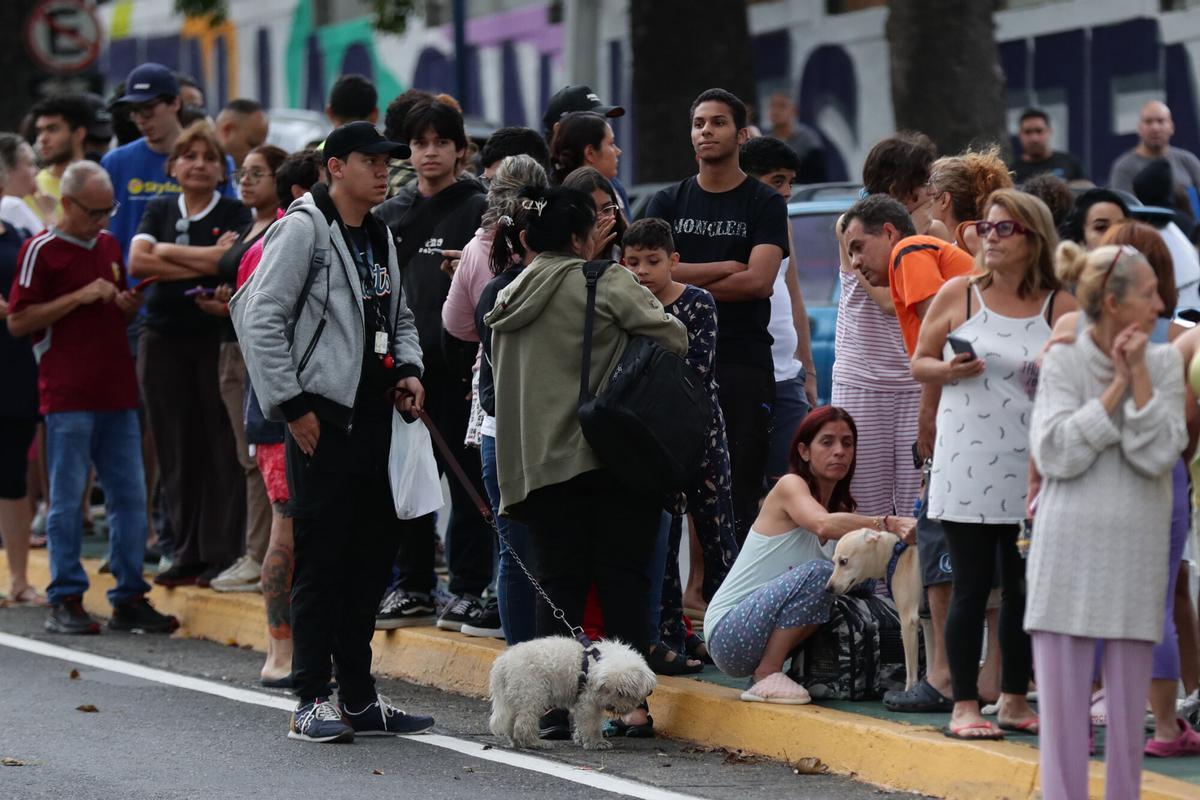 El terremoto en Venezuela, en imágenes. El terremoto en Venezuela, en imágenes.