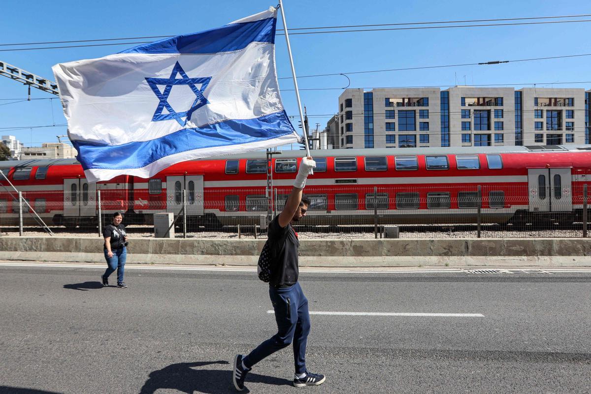 Protestas en Tel Aviv por la polémica reforma judicial del Gobierno de Netanyahu