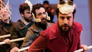Un momento ’Macbeth’, dirigido por Moreno Bernardi en el Teatre Akadèmia.