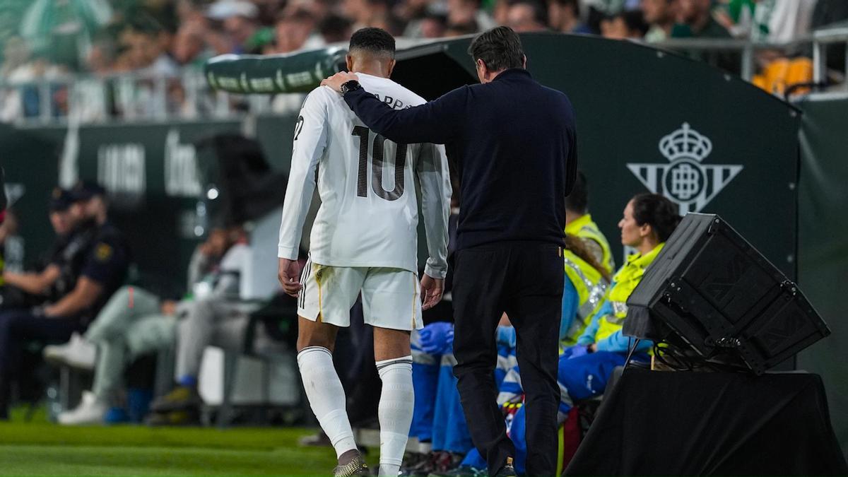 El Real Madrid confirma la lesión en el isquio de Kylian Mbappé.