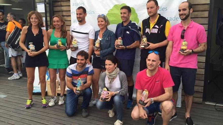 Pádel Zaragoza acoge mañana el Torneo Atades para la construcción de un nuevo colegio