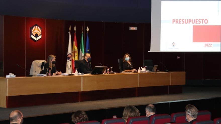 Sesión del Consejo de Gobierno de la Universidad de Córdoba.