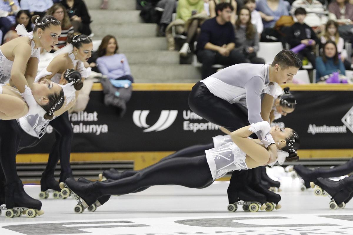 Les fotos de la primera semifinal del campionat de Catalunya de grups de xou a Fontajau