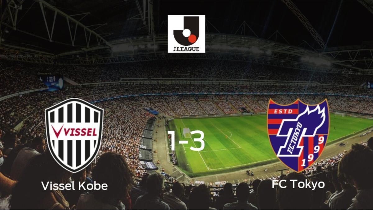 El FC Tokyo vence 1-3 en casa del Vissel Kobe