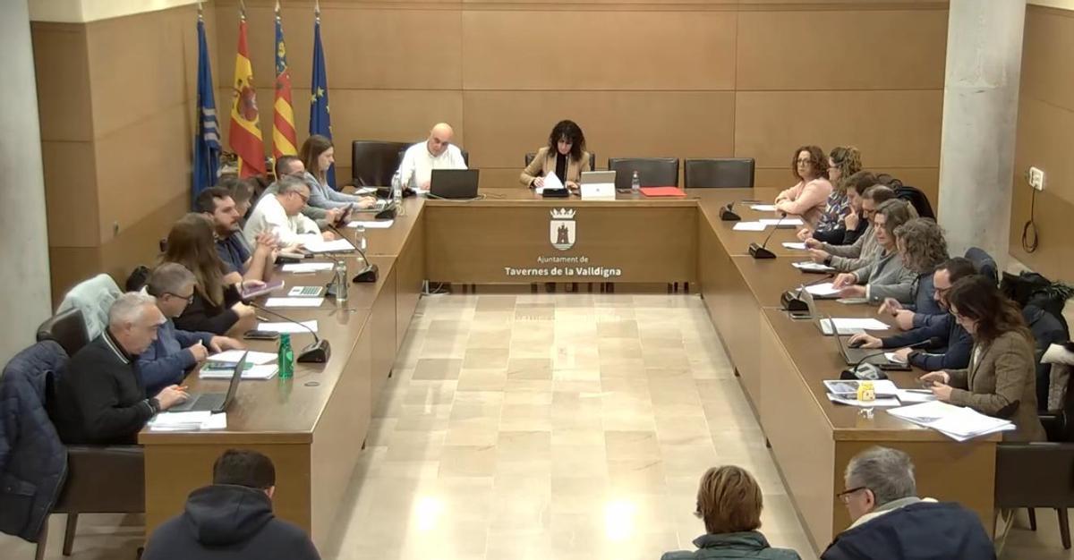 Un momento del pleno.