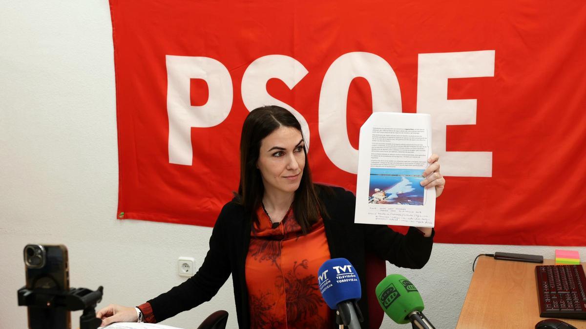 Rueda de prensa de Bárbara Soler, portavoz del PSOE